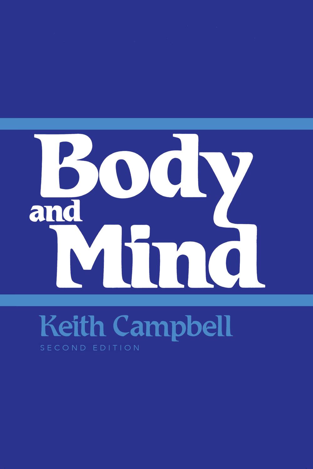 Book Body and Mind free
