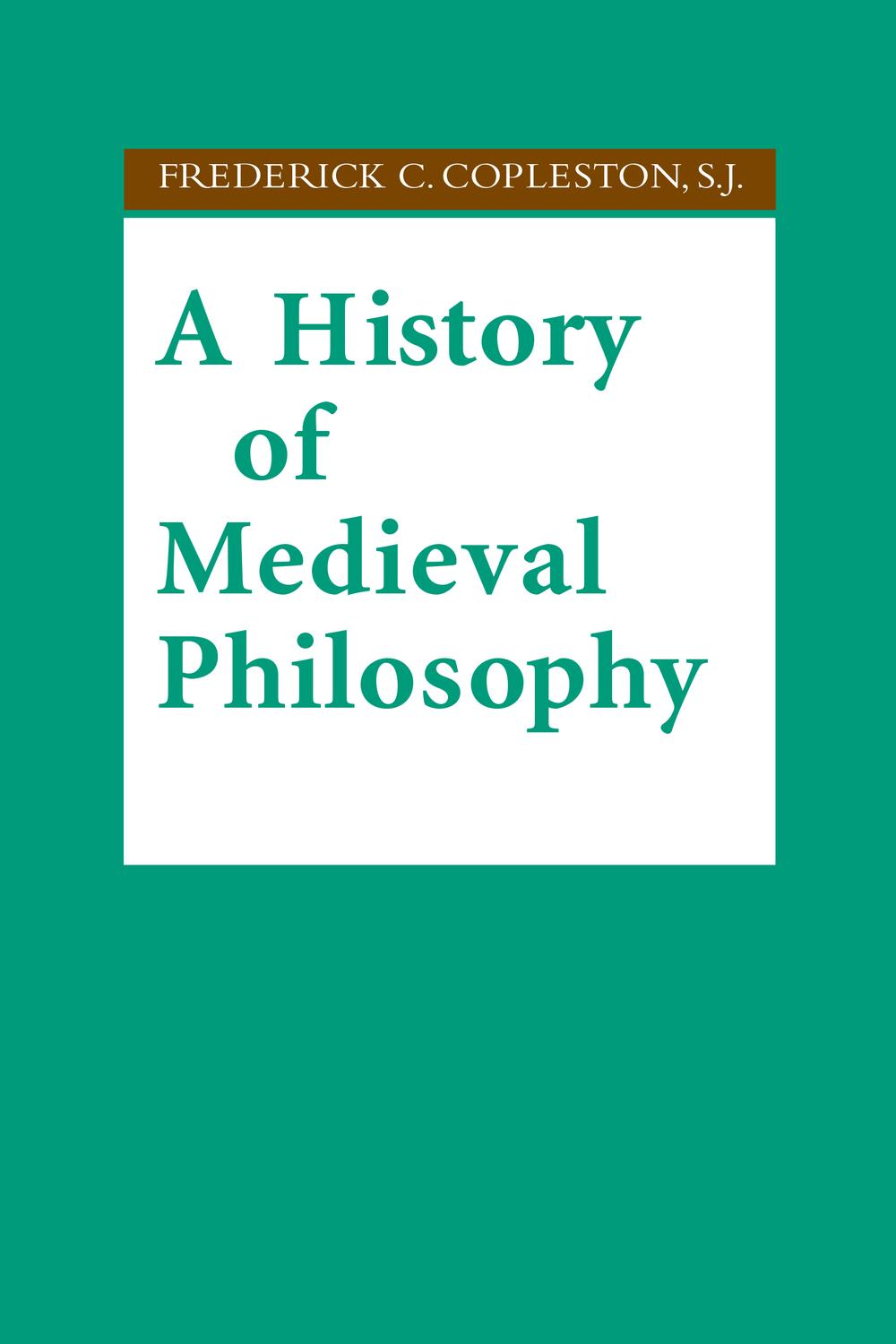 Book A History of Medieval Philosophy free