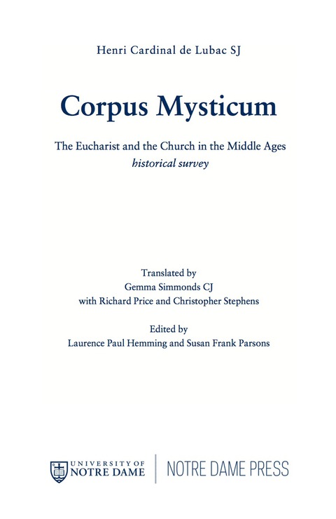Book Corpus Mysticum free