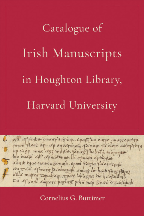 Book Catalogue of Irish Manuscripts in Houghton Library, Harvard University free
