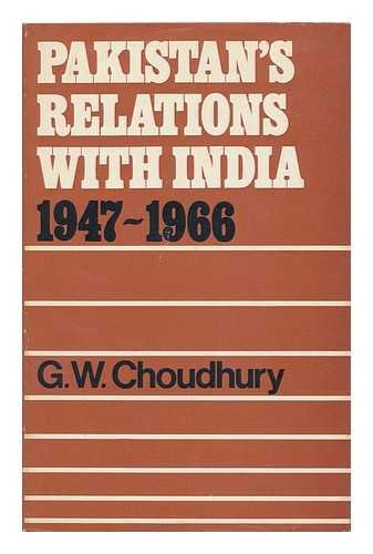 Book Pakistan's Relations With India 1947-1966 free
