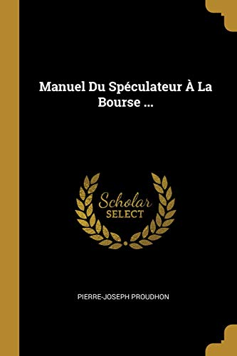 Book Manuel Du Spéculateur À La Bourse ... (French Edition) free
