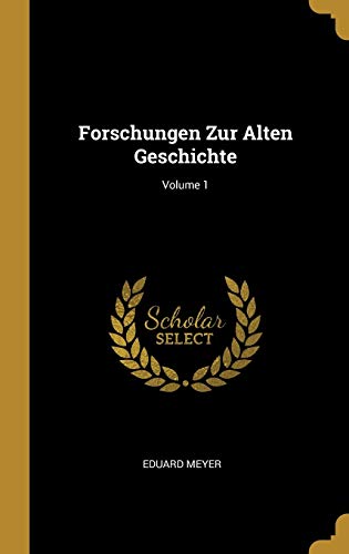 Book Forschungen Zur Alten Geschichte; Volume 1 (German Edition) free