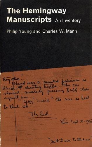 Book The Hemingway Manuscripts: An Inventory free
