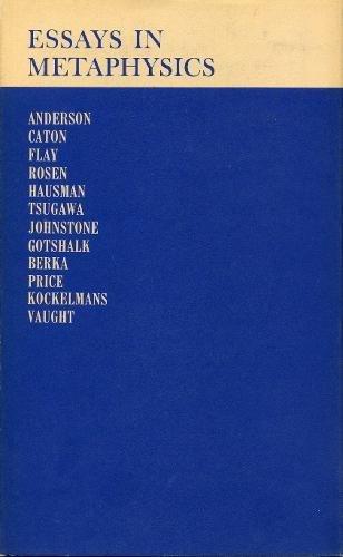 Book Essays in Metaphysics free