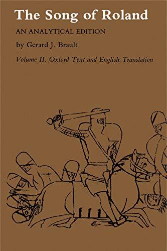 Book Song of Roland: An Analytical Edition. Vol. II: Oxford Text and English Translation free