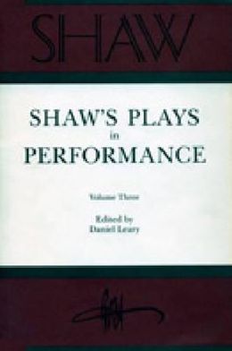 Book SHAW: The Annual of Bernard Shaw Studies, Vol. 3: Shaw's Plays in Performance (Shaw, V. 3) free