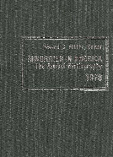 Book Minorities In America: The Annual Bibliography, 1976 free