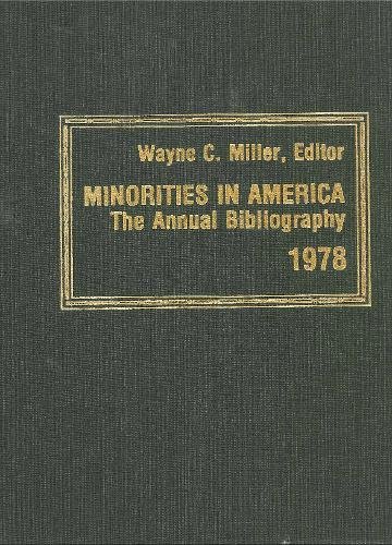 Book Minorities In America: The Annual Bibliography, 1978 free