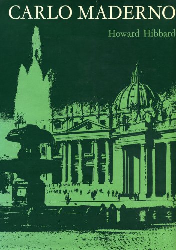 Book Carlo Maderno And Roman Architecture, 1580-1630. free
