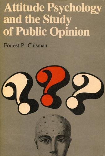 Book Attitude Psychology and the Study of Public Opinion free