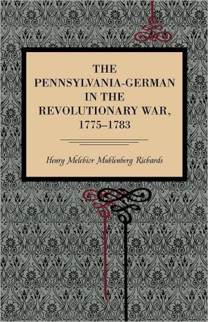 Book The Pennsylvania-german In The Revolutionary War, 1775-1783 (metalmark) free