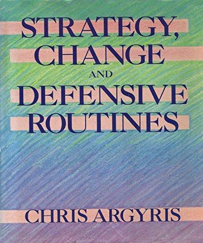 Book Strategy, change, and defensive routines free