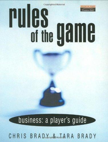 Book Rules of the Game: Business: A Player's Guide free