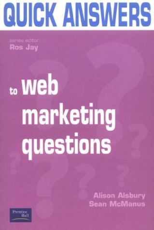 Book Quick Answers to Web Marketing Questions free