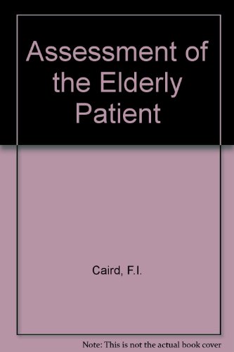 Book Assessment Of The Elderly Patient free