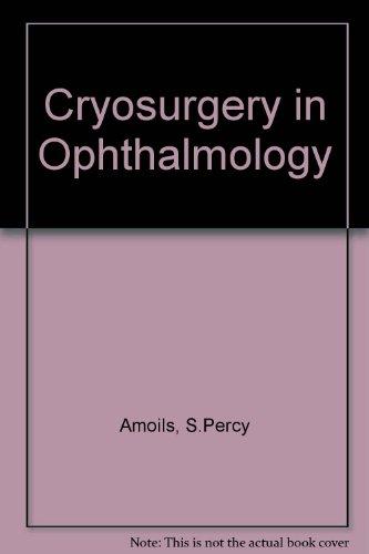 Book Cryosurgery In Ophthalmology free