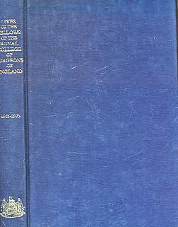 Book Lives Of The Fellows Of The Royal College Of Surgeons Of England 1930-1951. 1952-1964. With A Foreword By Sir Cecil Wakeley. 1965-1973. With An Appreciation Of Sir Cecil Wakeley By T. C. Hunt. 3 Vols. free