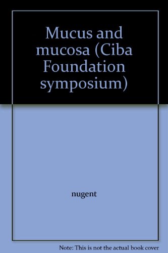 Book Mucus and mucosa (Ciba Foundation symposium) free