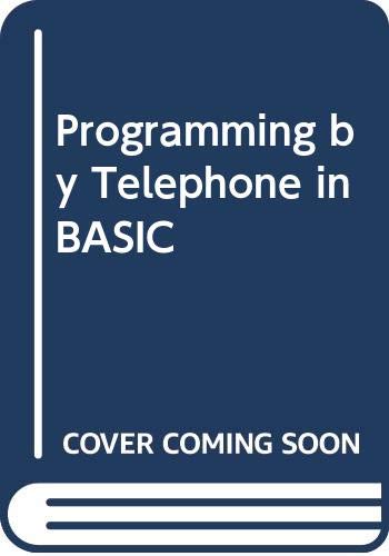 Book Programming By Telephone In Basic free