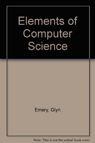 Book Elements Of Computer Science free