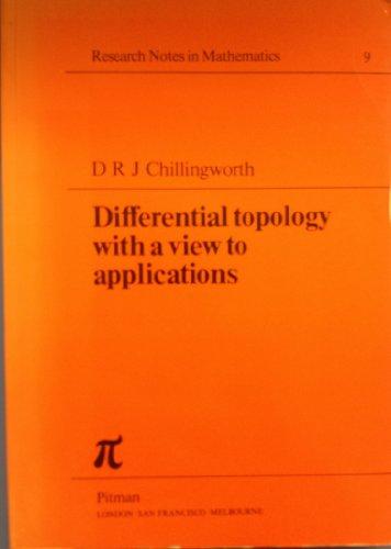 Book Differential topology with a view to applications (Research notes in mathematics) free
