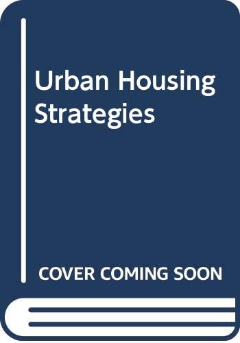 Book Urban housing strategies: Education and realization free