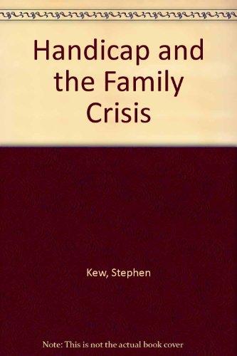 Book Handicap and family crisis: A study of the siblings of handicapped children free