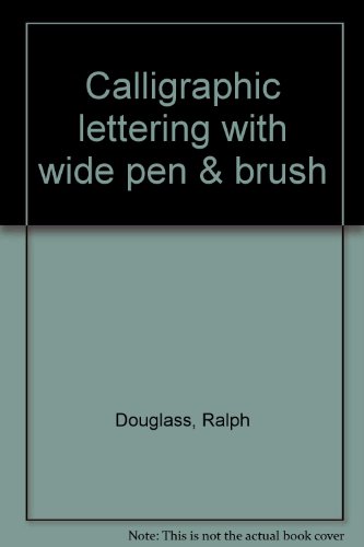 Book Calligraphic Lettering With Wide Pen And Brush free