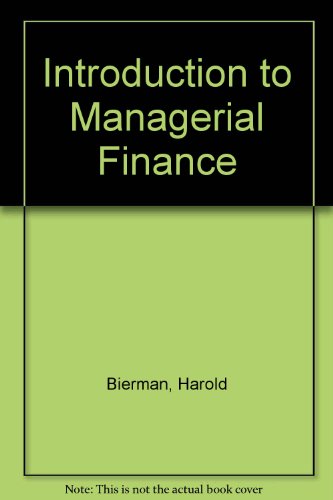 Book Introduction To Managerial Finance free