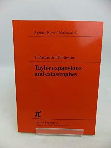 Book Taylor expansions and catastrophes (Research notes in mathematics) free