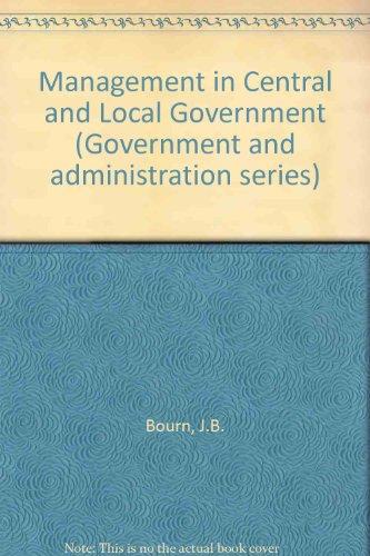 Book Management in central and local government (Government and administration series) free