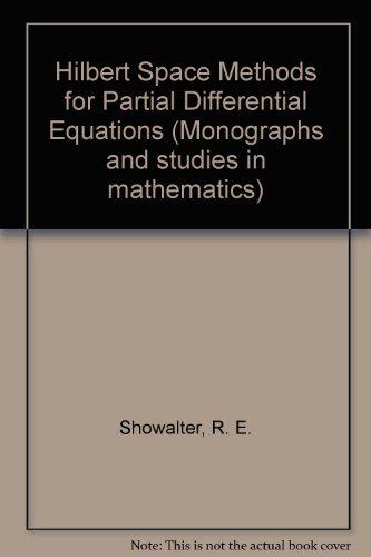 Book Hilbert Space Methods For Partial Differential Equations free