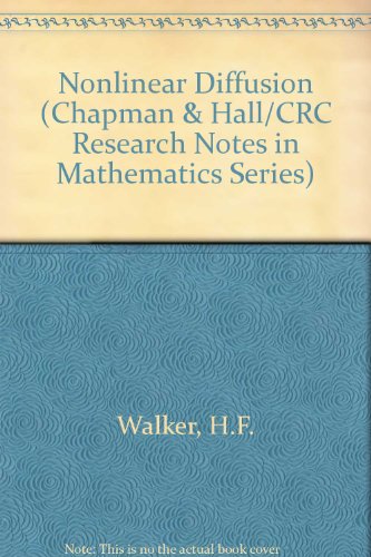 Book Nonlinear Diffusion (Research Notes in Mathematics) free