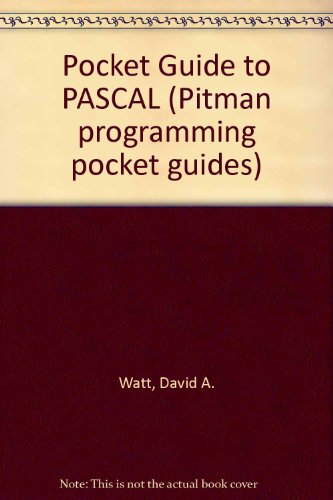 Book Pocket Guide to Pascal (Pitman Programming Pocket Guides) free