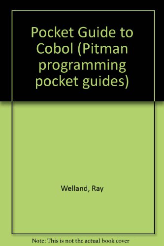 Book Pocket Guide To Cobol (pitman Programming Pocket Guides) free