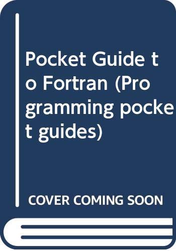 Book Pocket Guide to Fortran (Programming Pocket Guides) free
