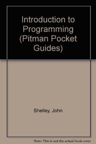 Book Introduction To Programming (pocket Guides) free