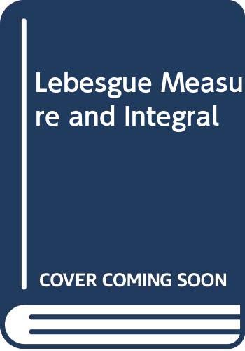 Book Lebesgue measure & integral free