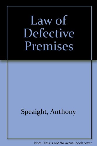 Book The law of defective premises free