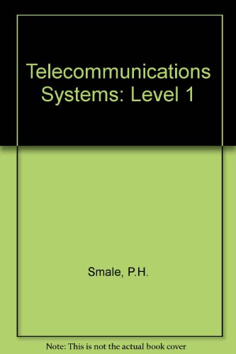 Book Telecommunications Systems: Level 1 free