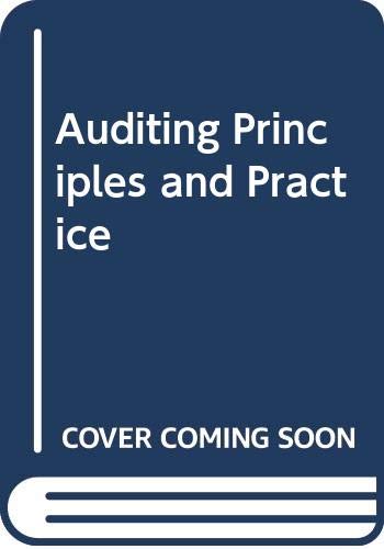 Book Auditing Principles and Practice free