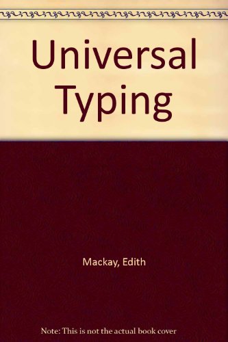 Book Universal Typing free