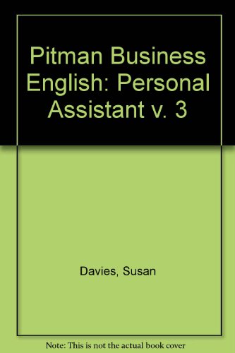 Book Pitman Business English: Personal Assistant V. 3 free