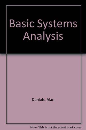 Book Basic Systems Analysis free