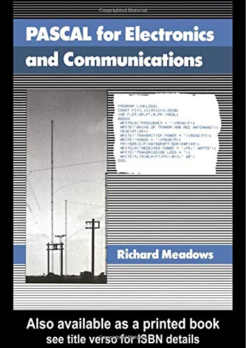 Book Pascal For Electronics And Communications free
