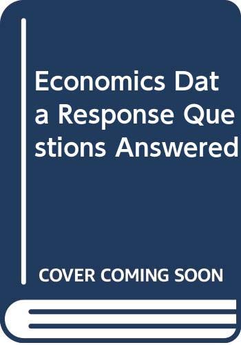 Book Economics Data Response Questions Answered free