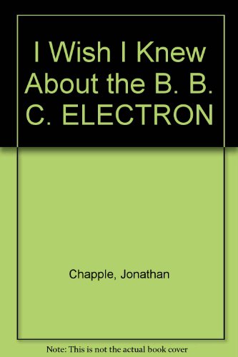 Book I Wish I Knew About the BBCELECTRON free