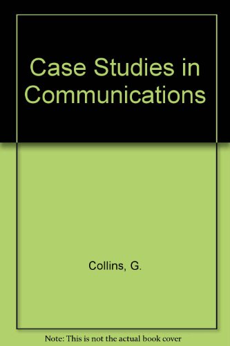 Book Case Studies In Communications free