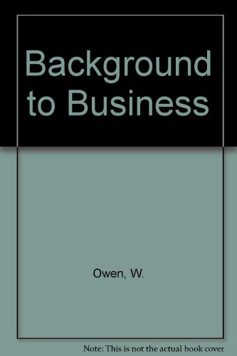 Book Background to Business free